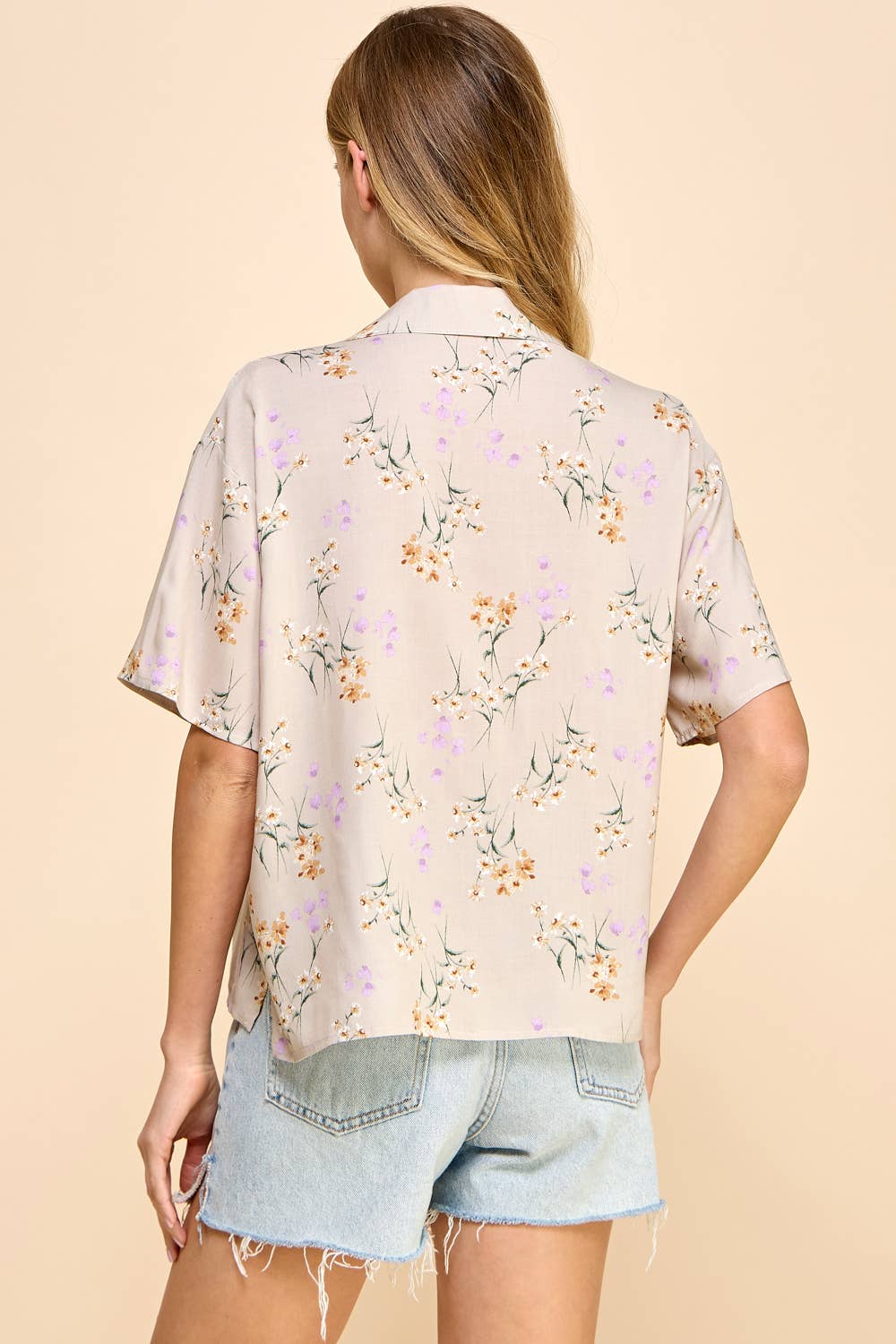 Kassidy Floral Shirt with Buttons