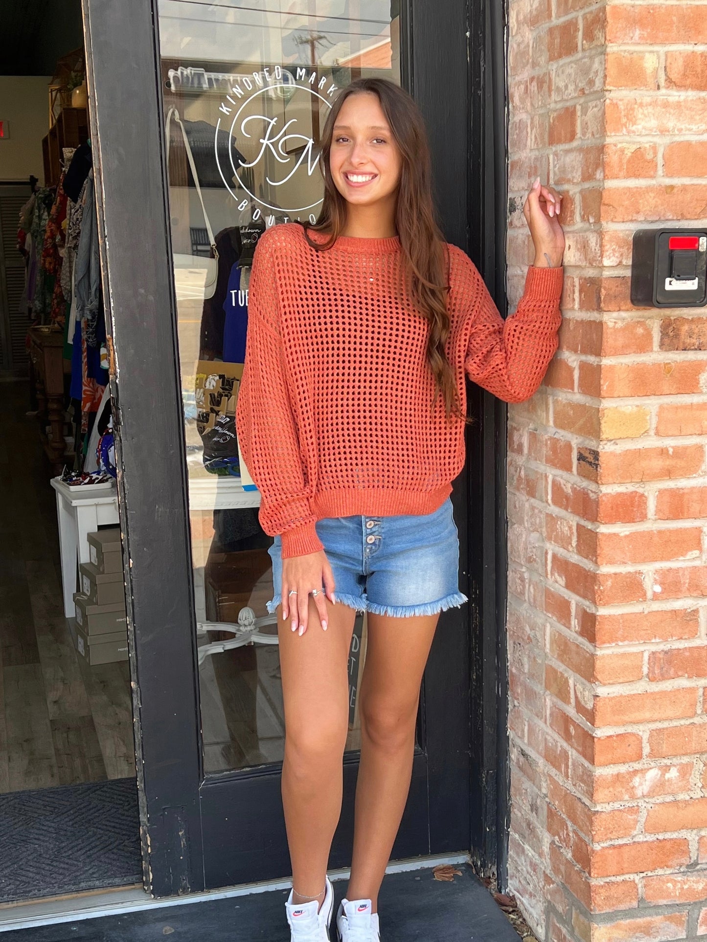 Rachel Net Style Sweater