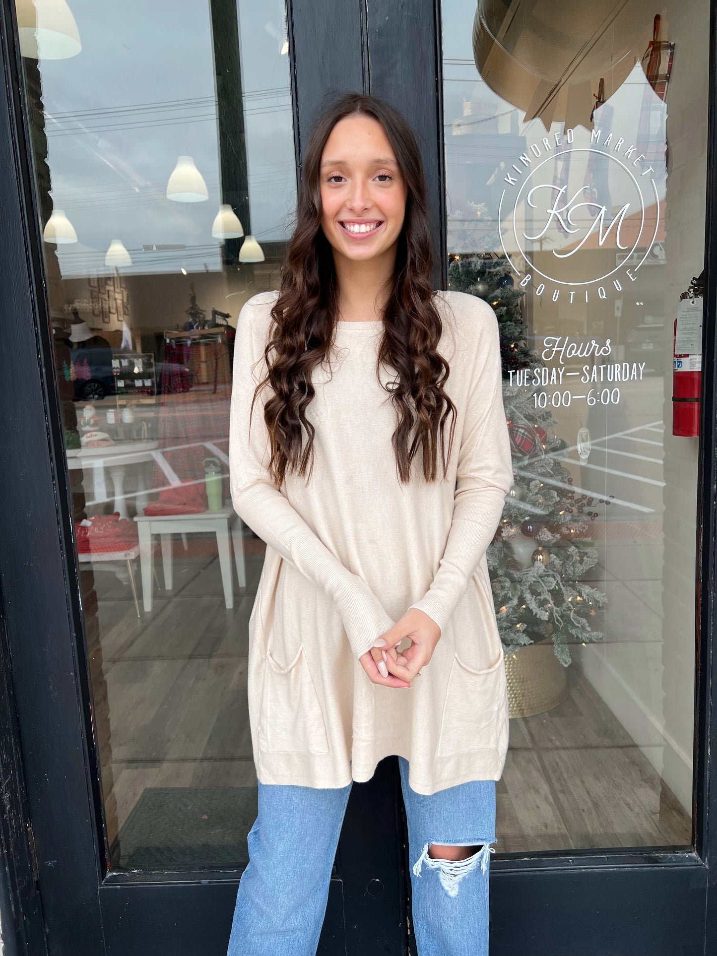 Josie Oversized 2 Pocket Sweater