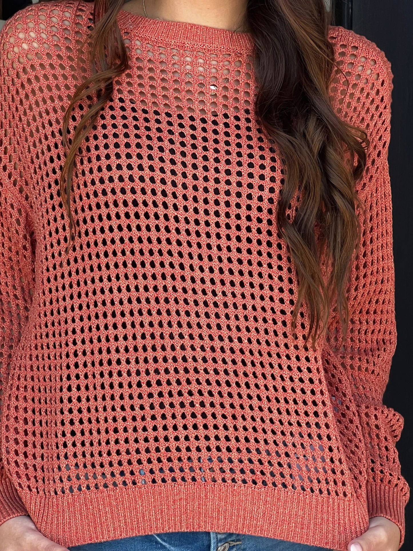 Rachel Net Style Sweater