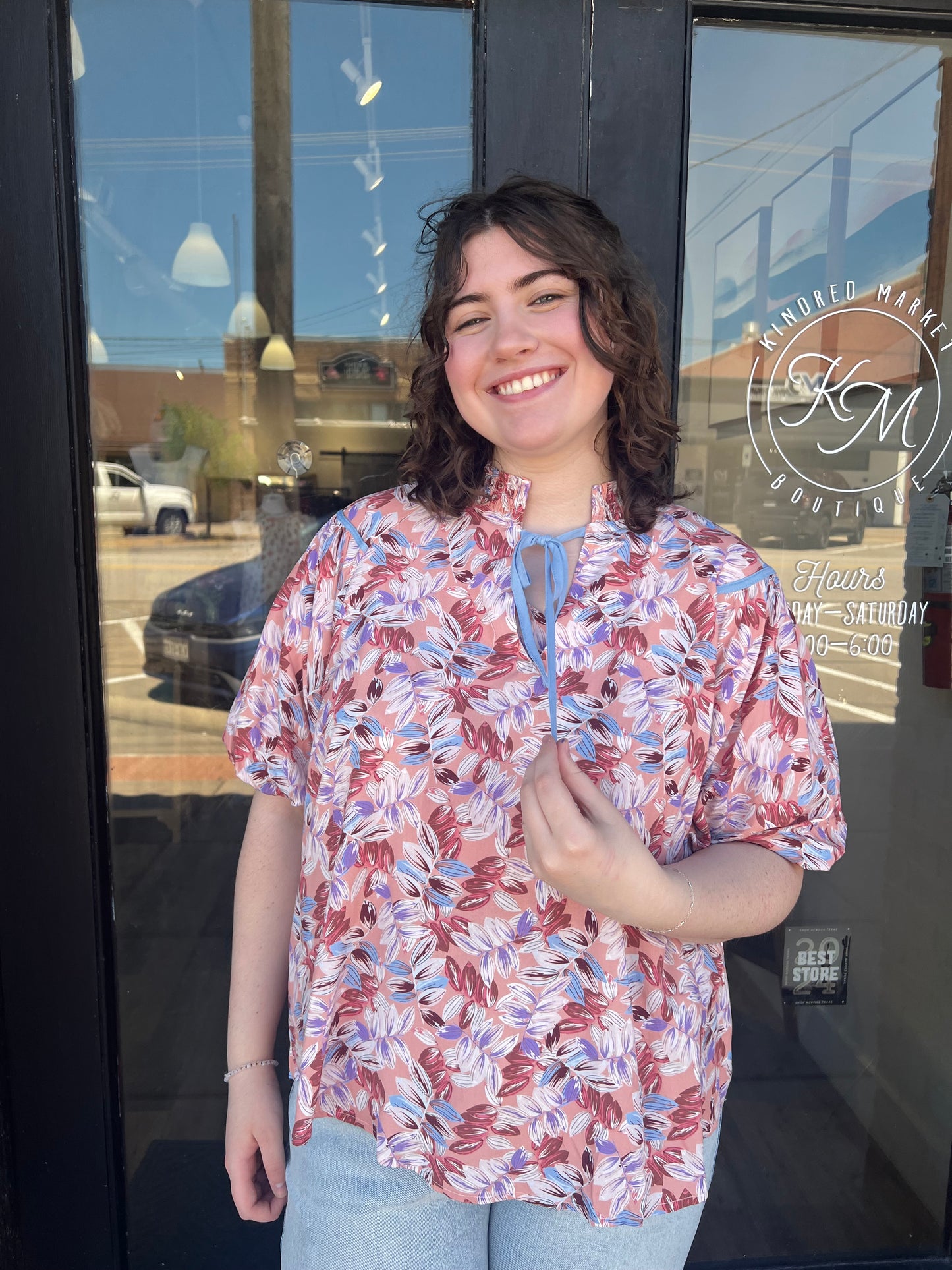 Lorelai Pastel Floral Top