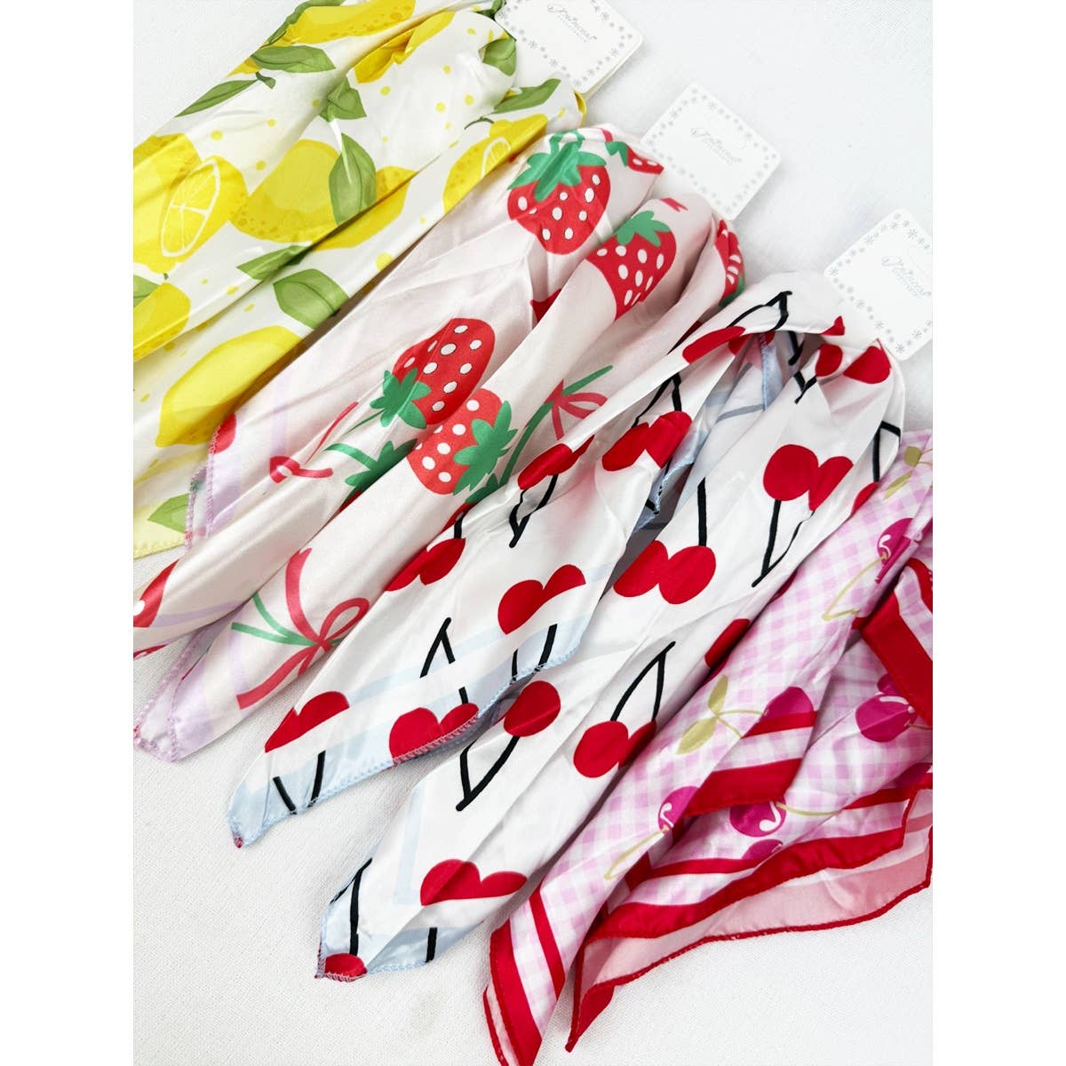 Multiuse Print Satin Scarf