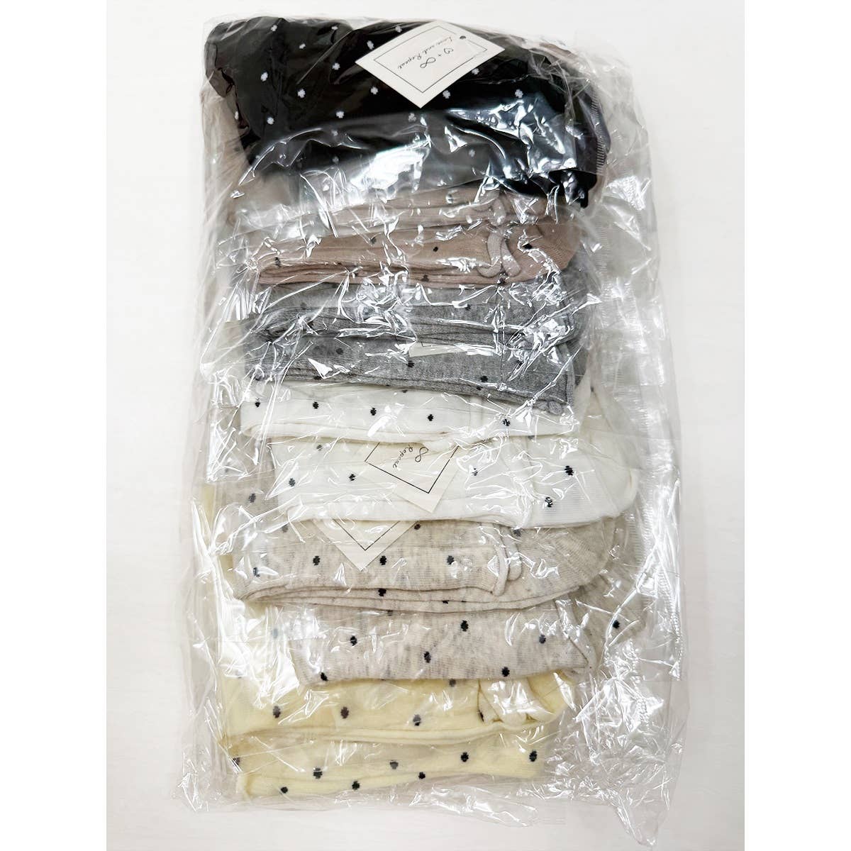 Cute Roll Up Casual Polkadot Socks
