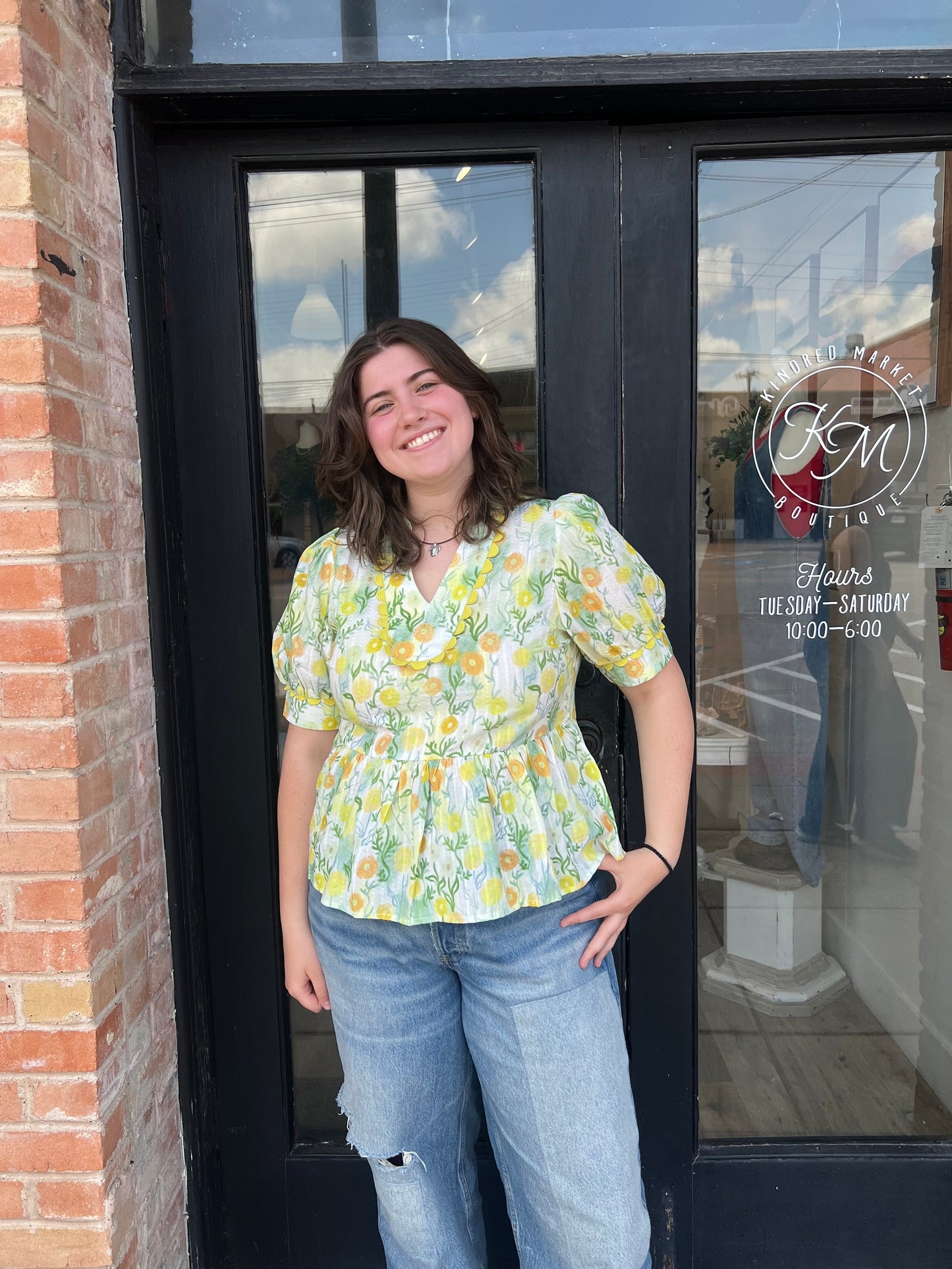 Elizabeth Floral Blouse