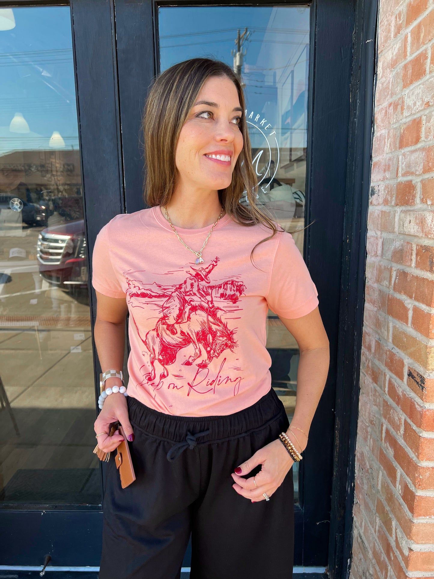 Samantha Cowboy Rodeo Graphic Tee
