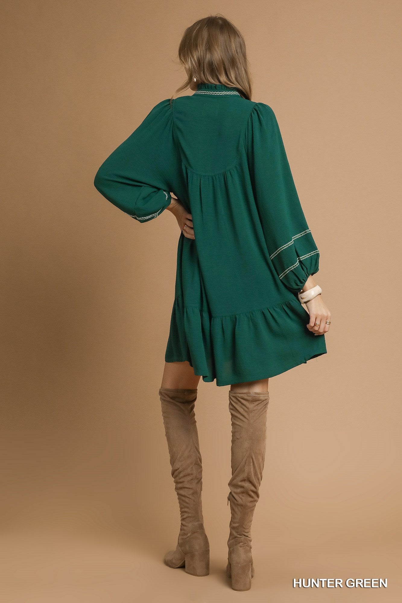 Nora Green Mini Dress