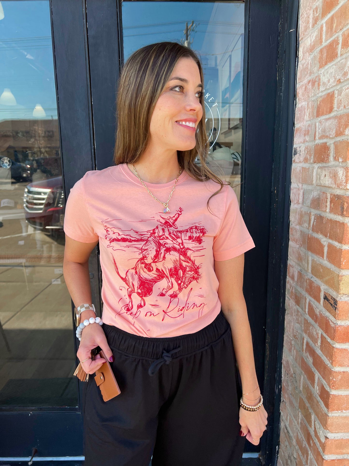 Samantha Cowboy Rodeo Graphic Tee