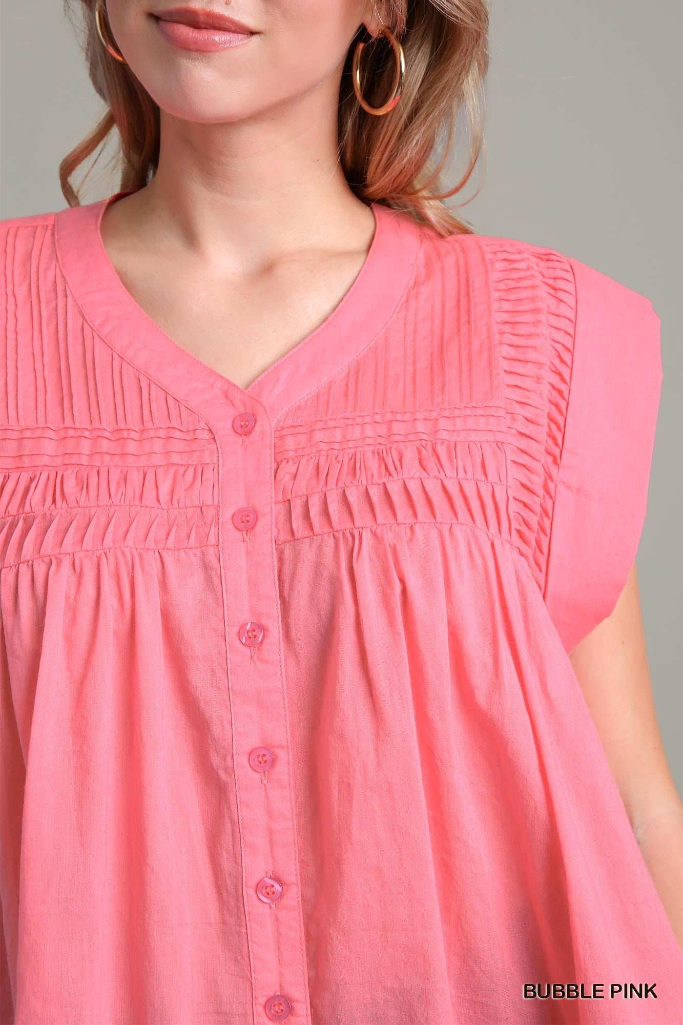 Daniella Bubble Pink Decorative Top