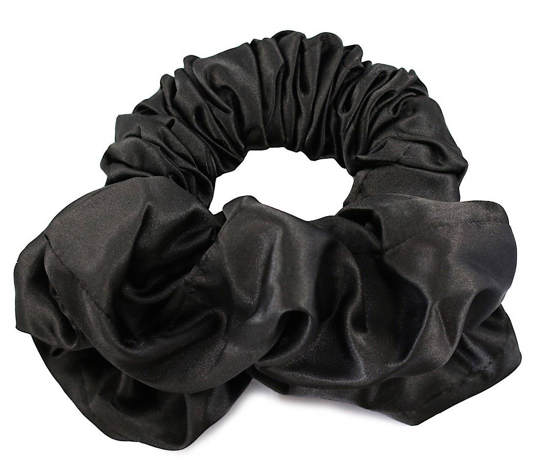Satin Heatless Curl Scrunchie Hair Accessory