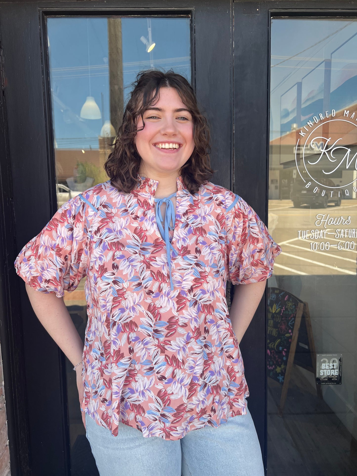 Lorelai Pastel Floral Top