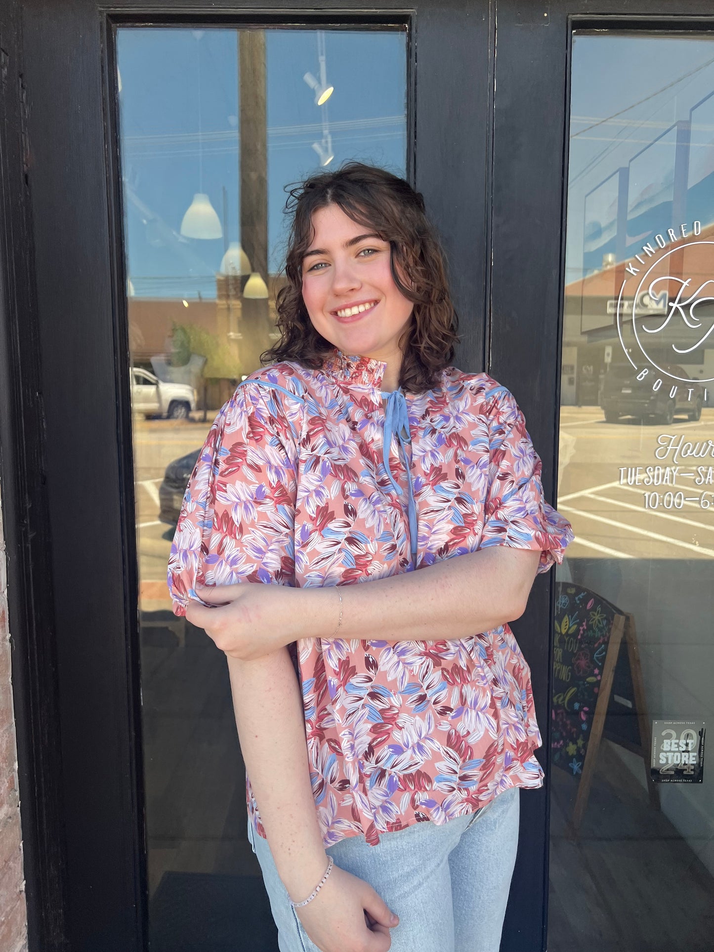 Lorelai Pastel Floral Top