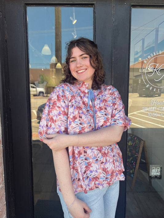 Lorelai Pastel Floral Top