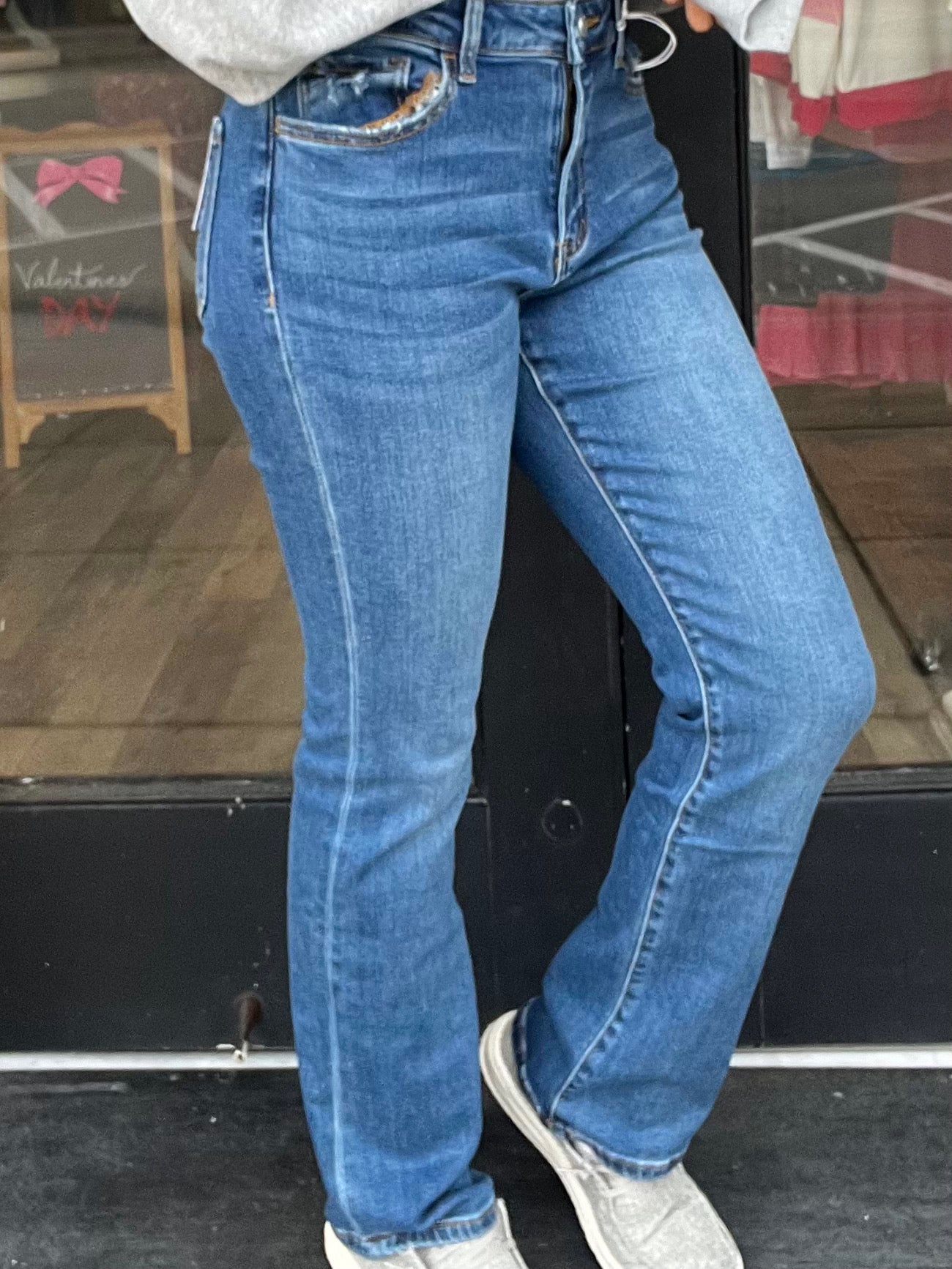 Hera Vervet Boot Cut Jeans