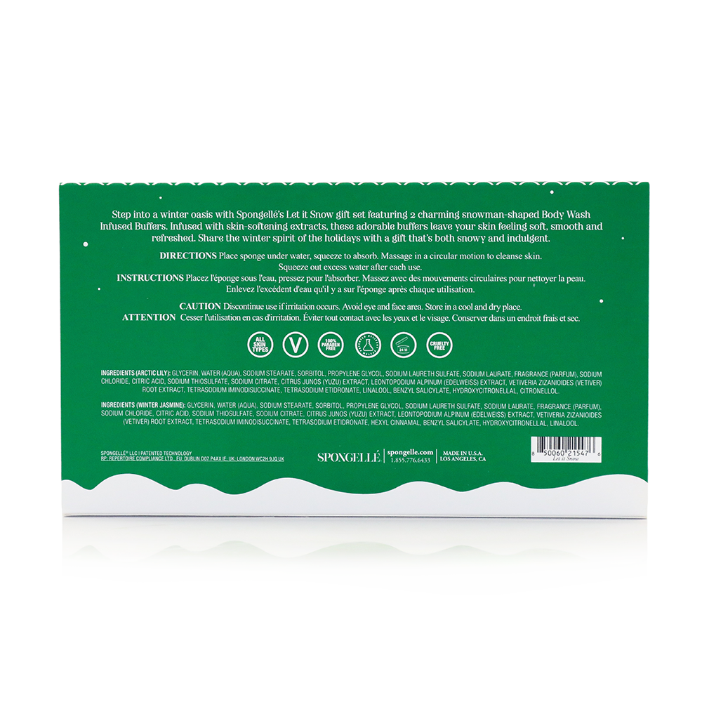 Let It Snow Holiday Snowman Gift Set Christmas Stocking Gift