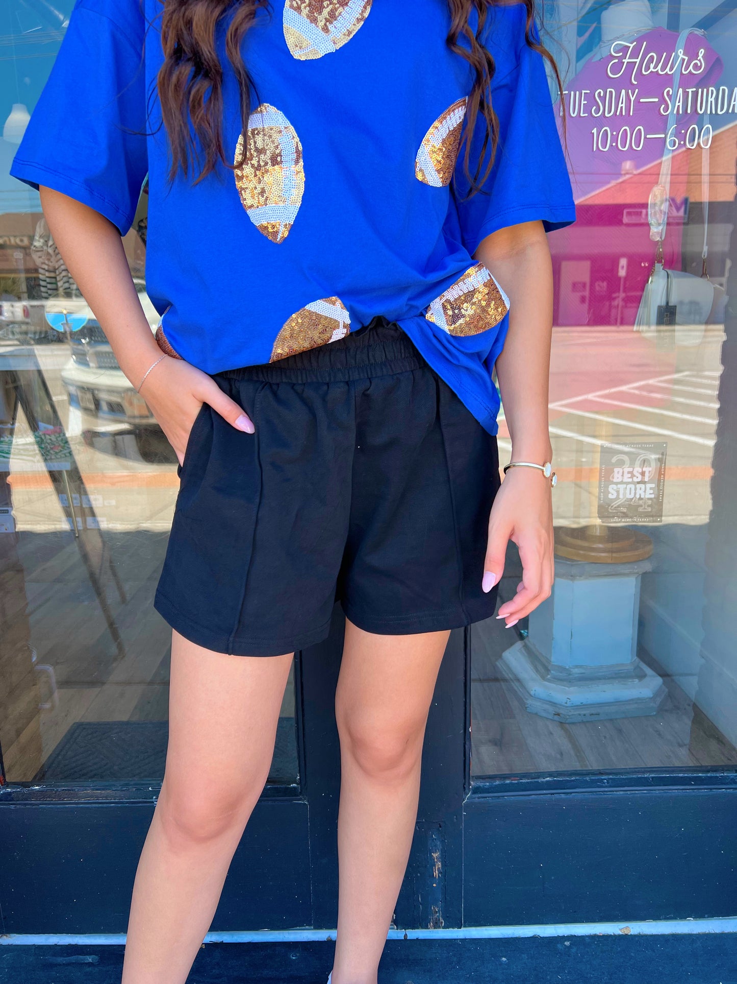 Maddie Elastic Shorts