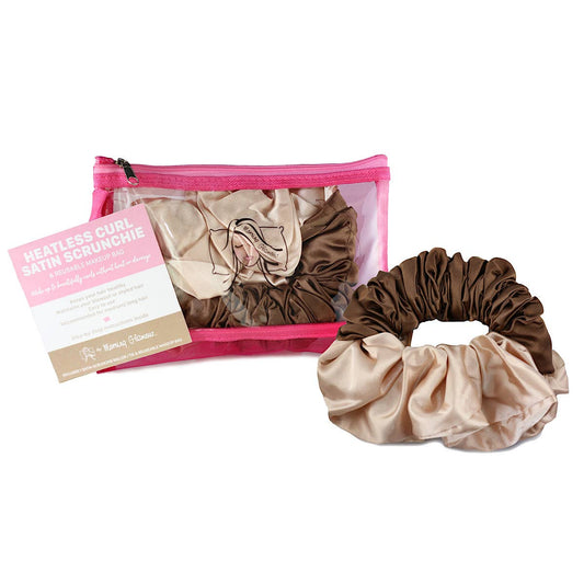 Satin Heatless Curl Scrunchie Hair Accessory
