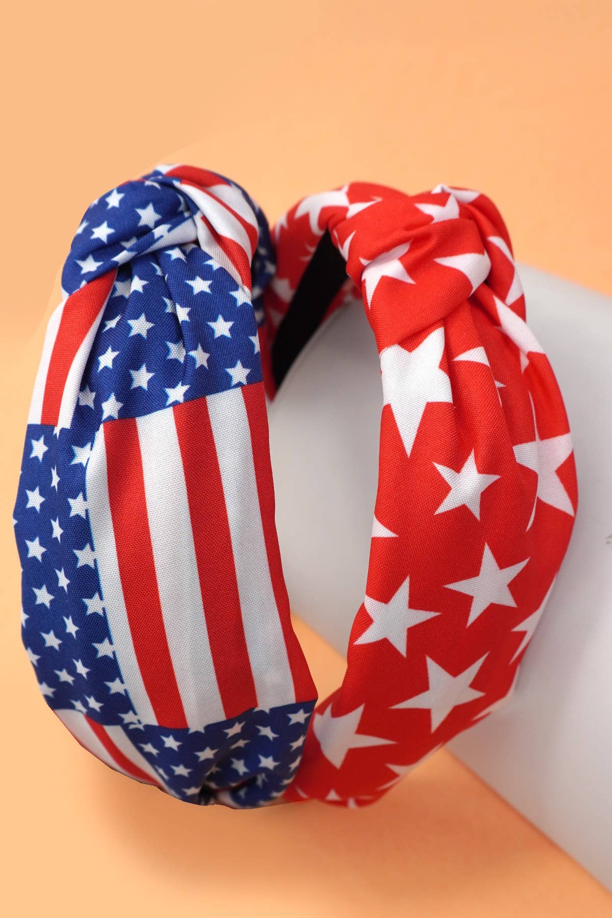 4TH OF JULY USA STRIPE  STAR FLAG HEADBAND | 40HB163