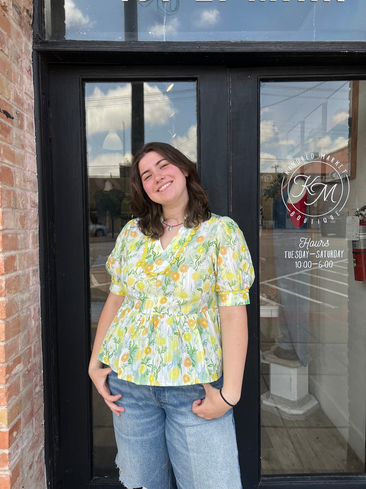 Elizabeth Floral Blouse