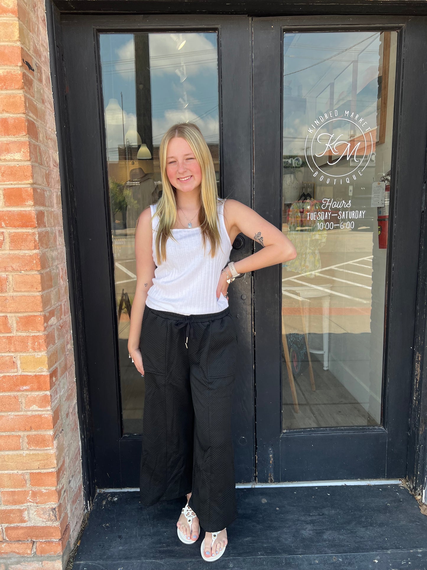 Cora Black Pants