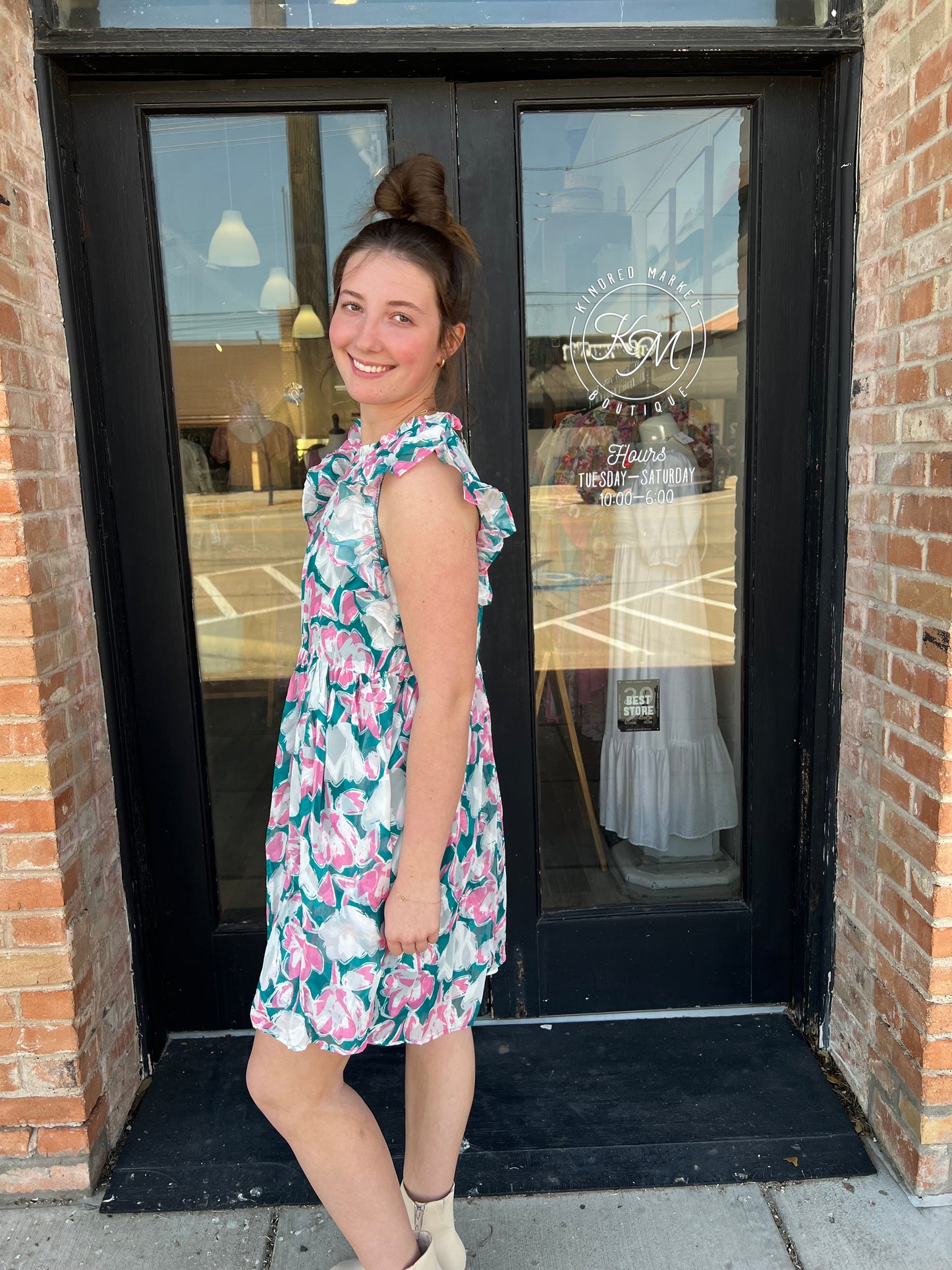 Poppy Floral Mini Dress