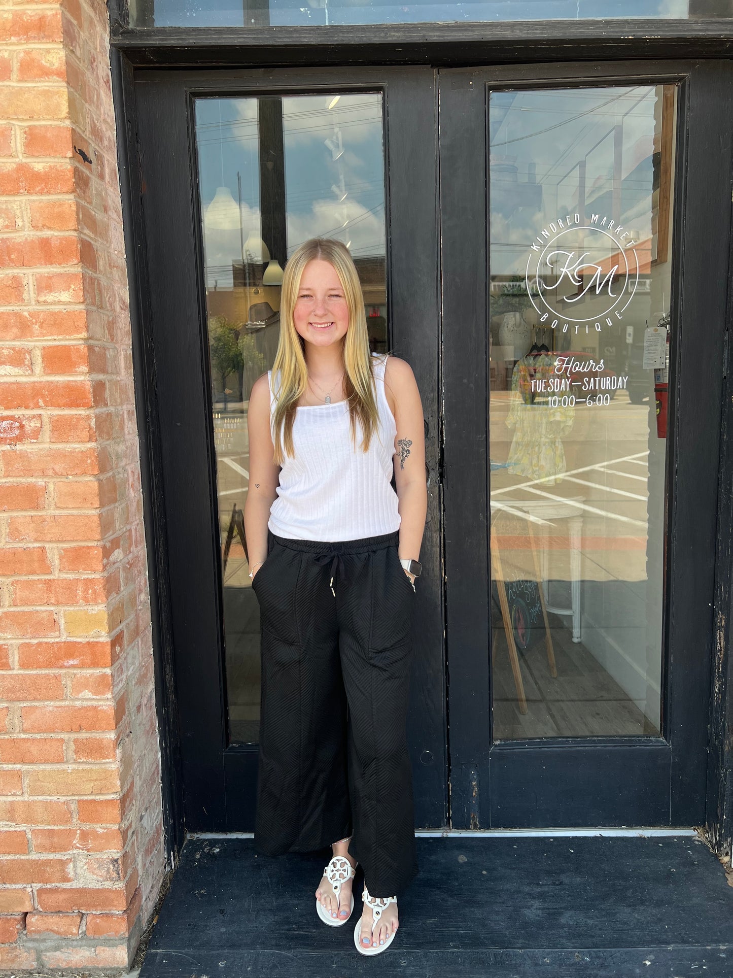Cora Black Pants
