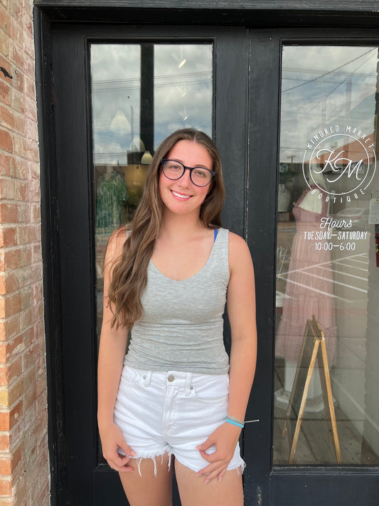 Lucy V-neck Tank Top