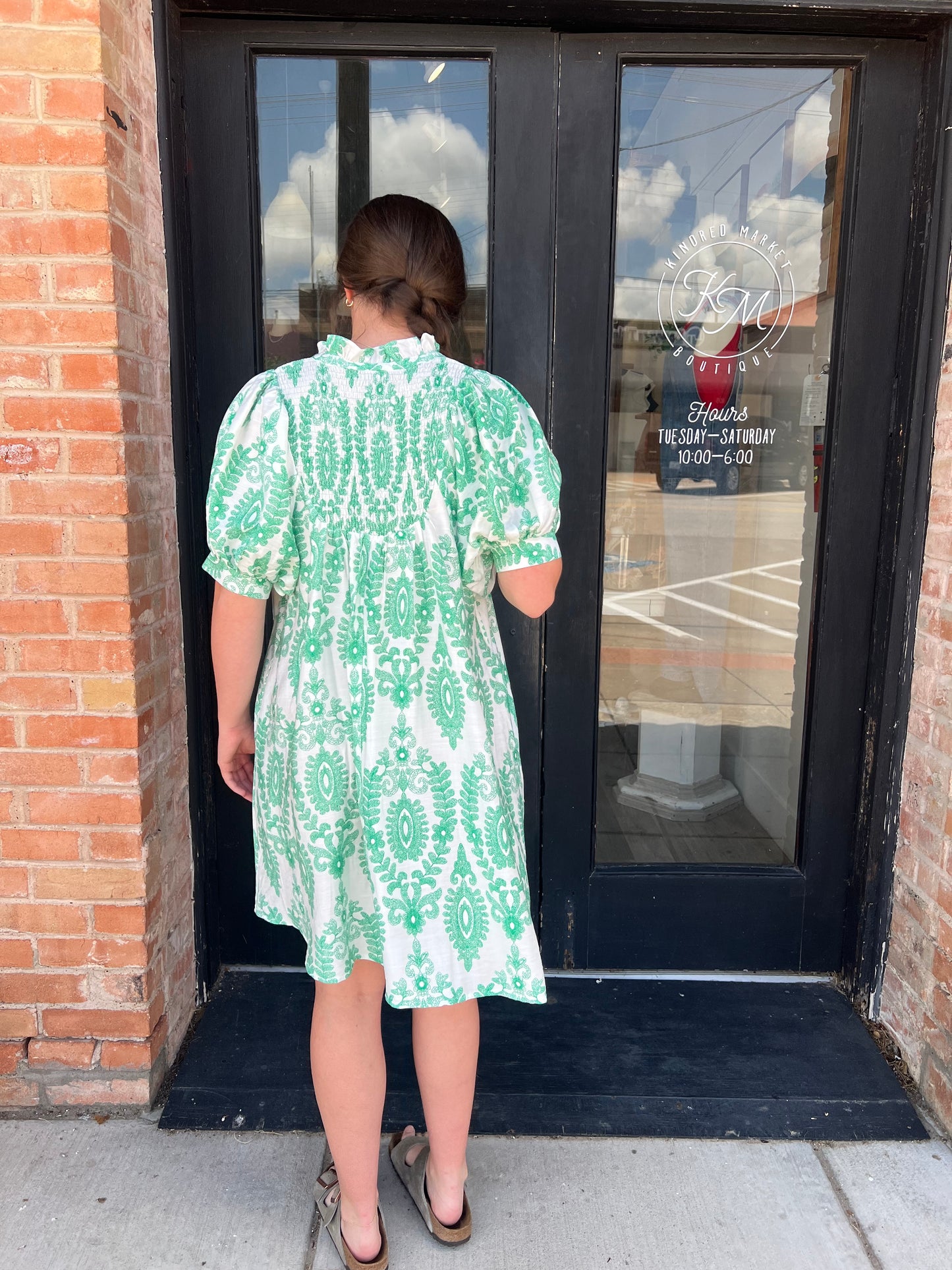 Piper Puff Sleeve Mini Dress