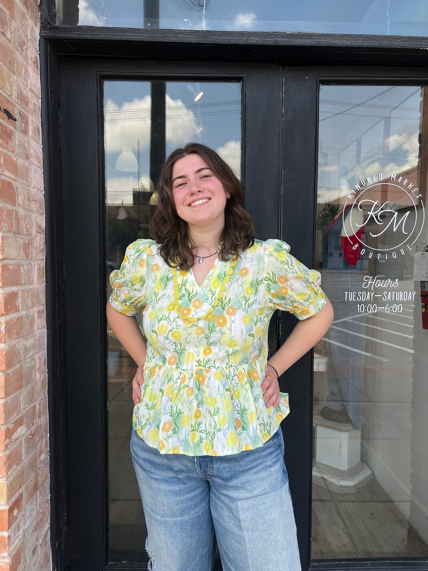 Elizabeth Floral Blouse