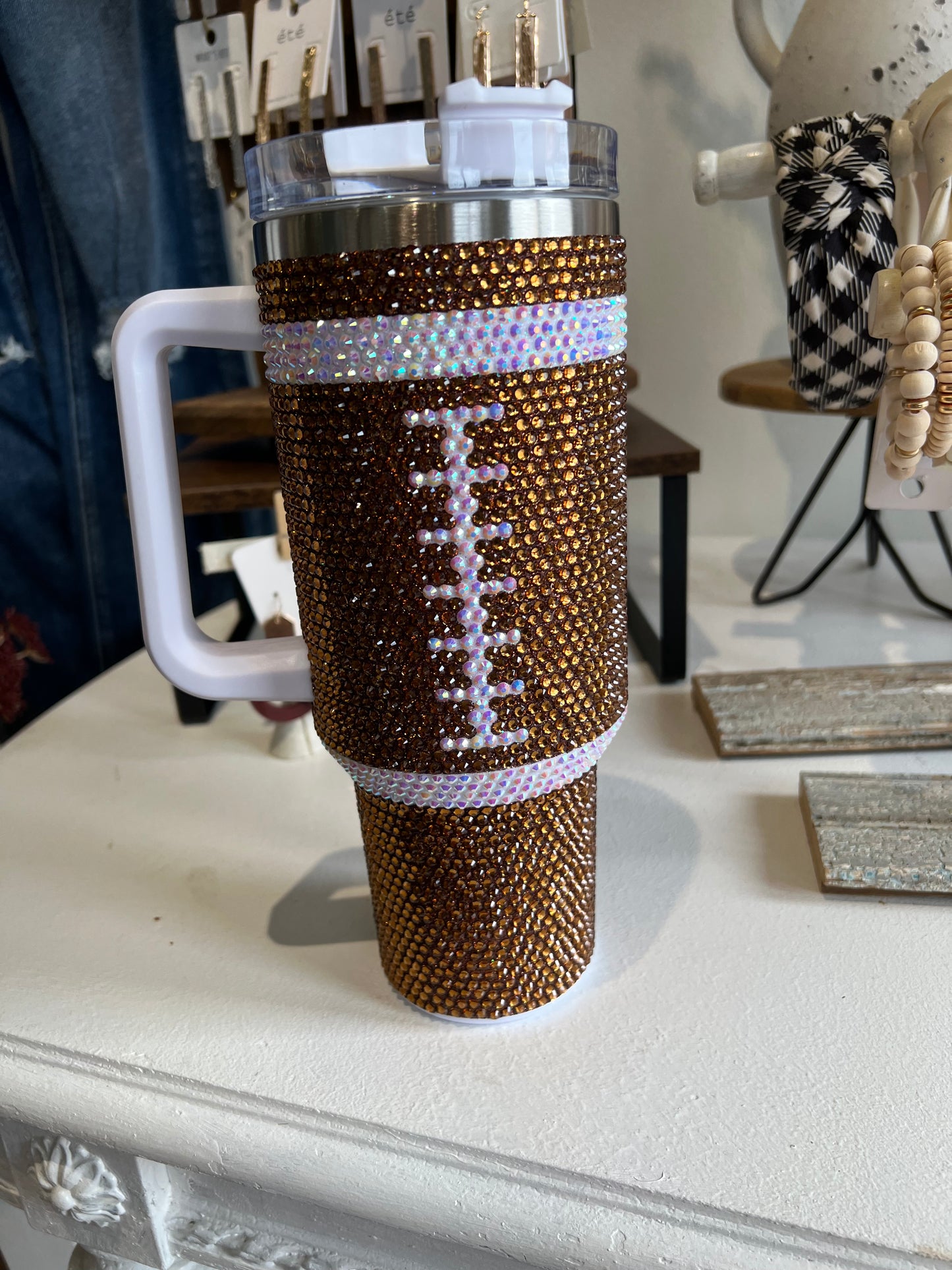 Football Tumbler