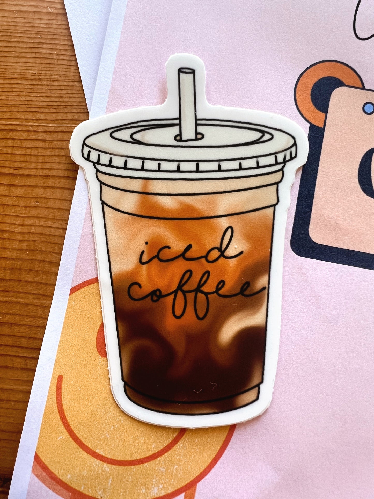 Iced Coffee Sticker