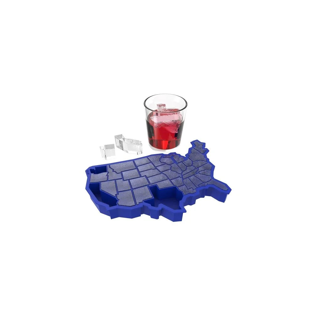 U Ice Of A Ice Blue Silicone Cube Tray