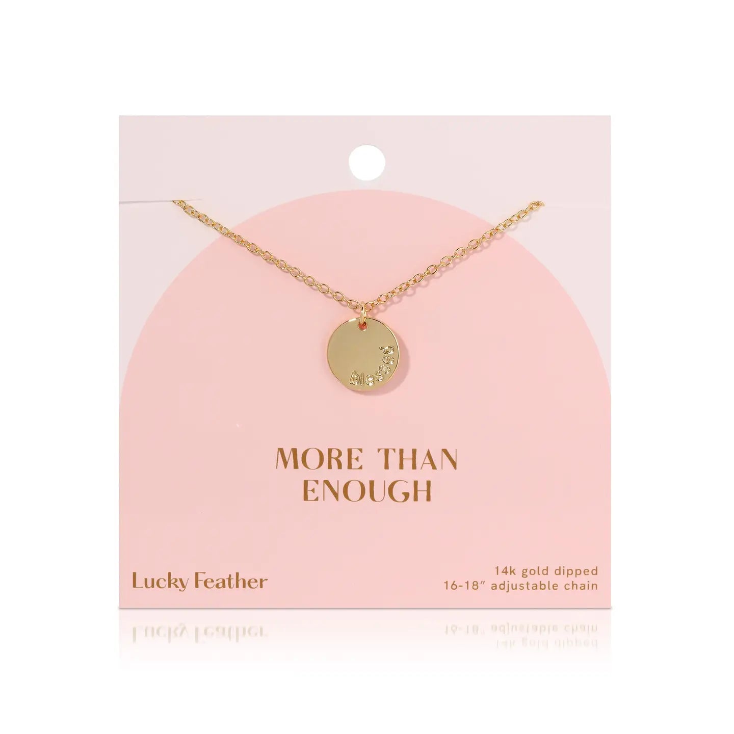 Faith Collection Necklace- More Than Enough