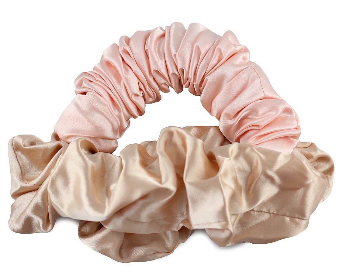 Satin Heatless Curl Scrunchie Hair Accessory
