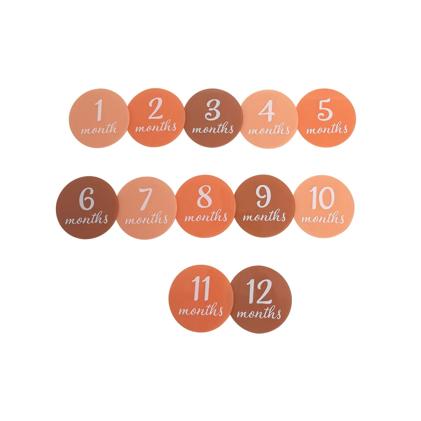 Monthly Milestone Photo Cards