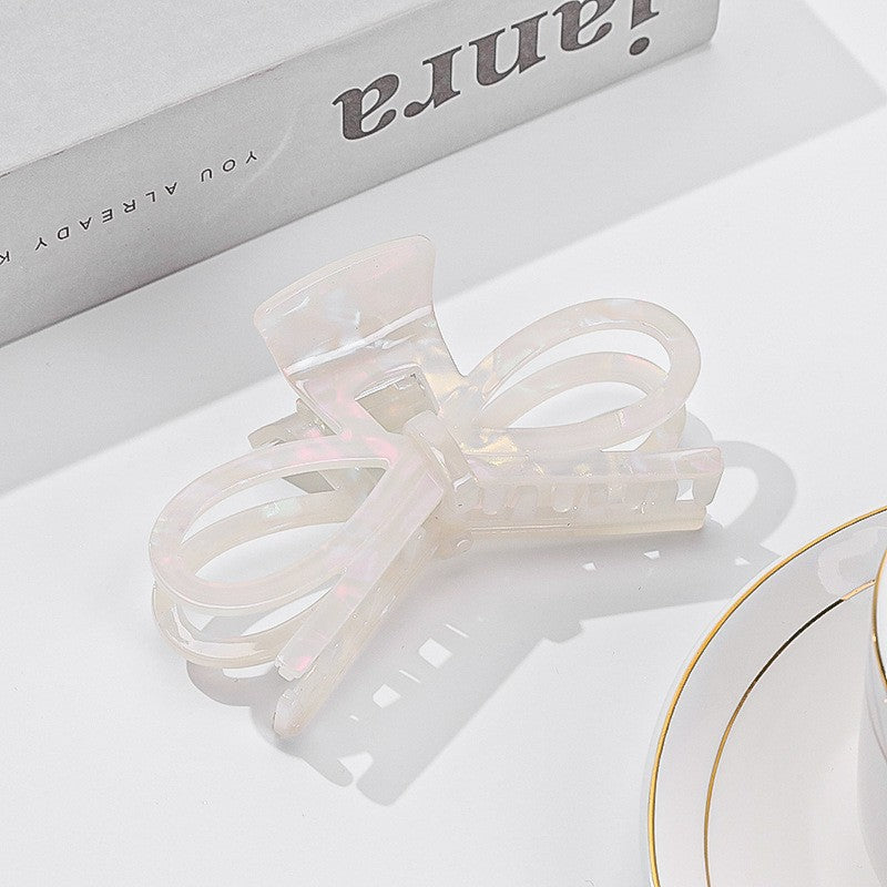 Large Cute Bow Ribbon Hair Claw Clips