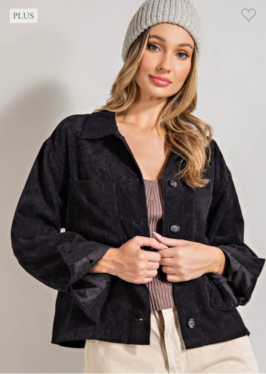 Everly Corduroy Lightweight Shacket