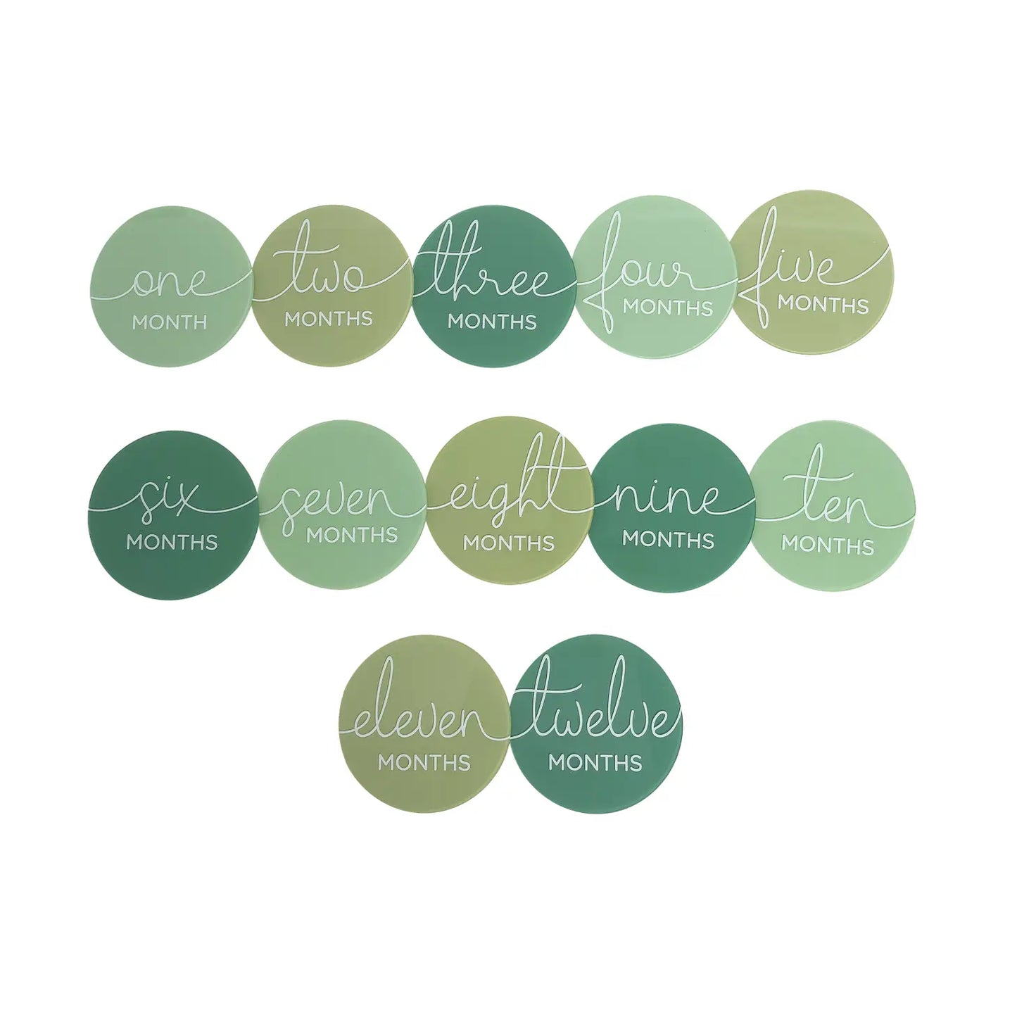 Monthly Milestone Photo Cards