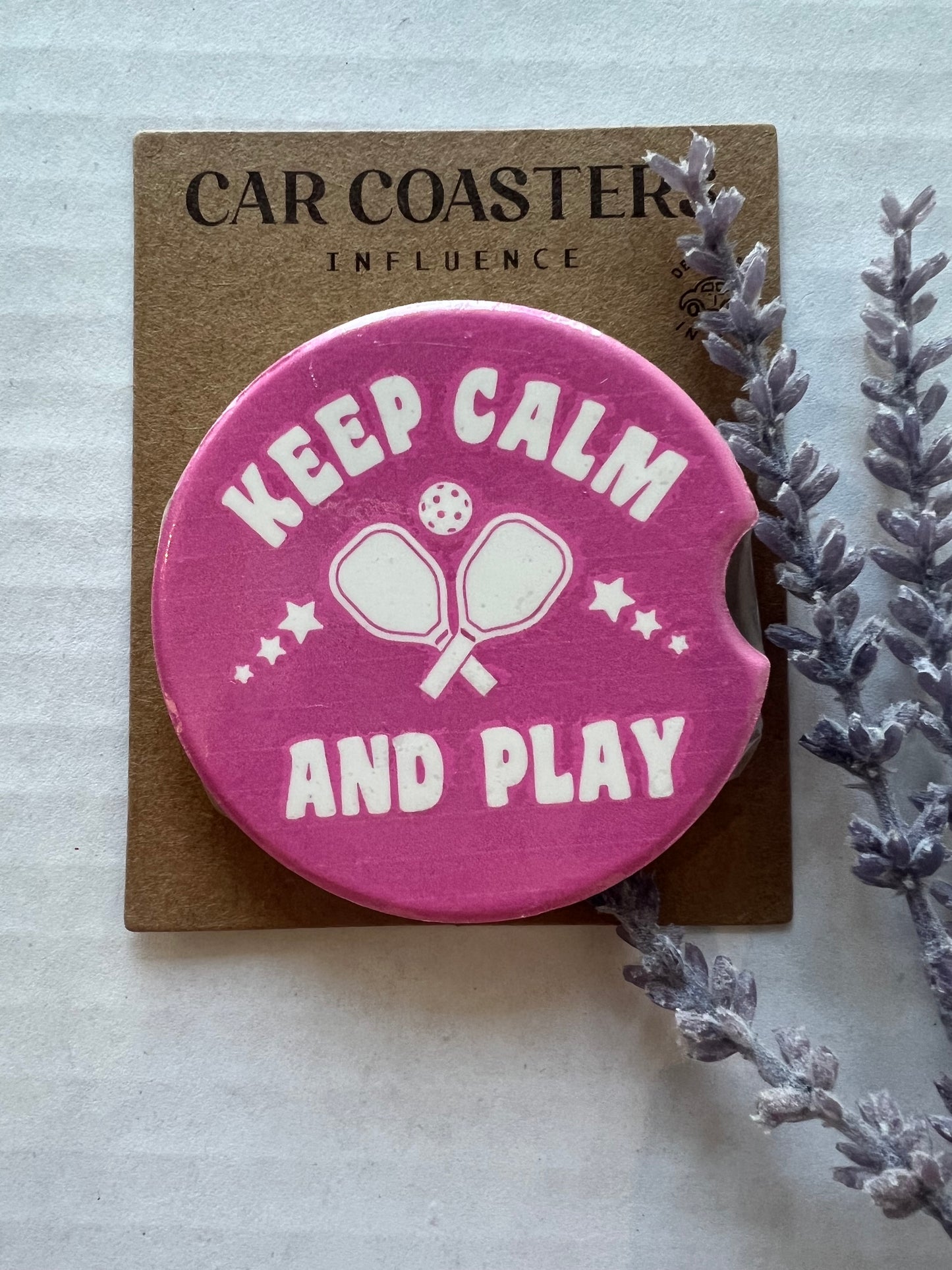 Pickleball Car Coasters