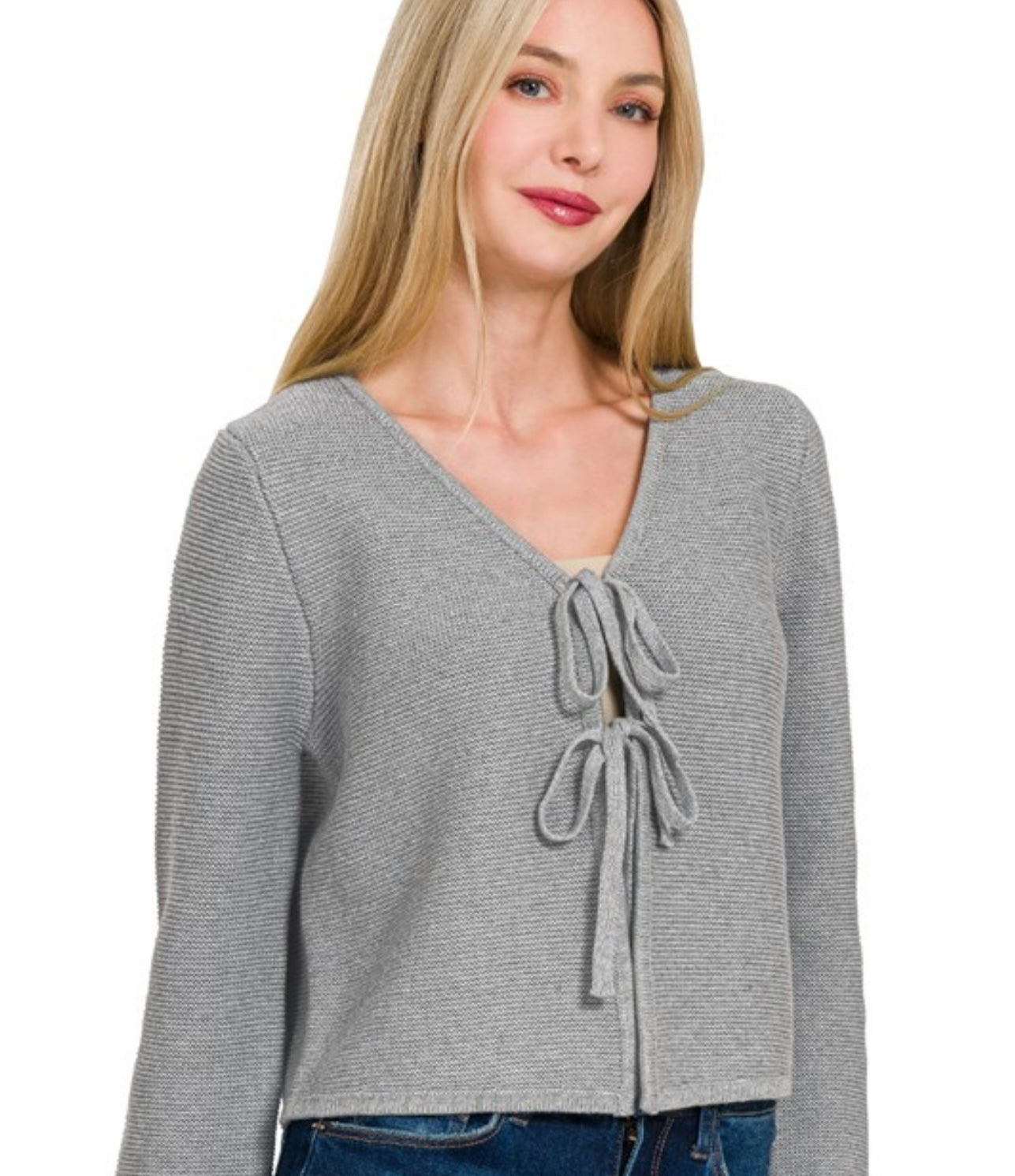 Amber-Lynn Bowtie Sweater