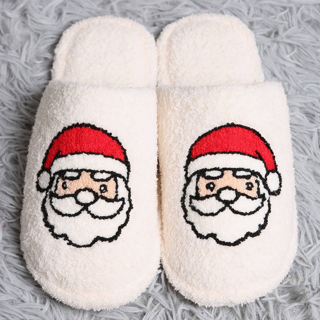 Luxury Soft Christmas Theme Slippers