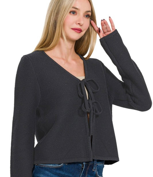 Amber-Lynn Bowtie Sweater