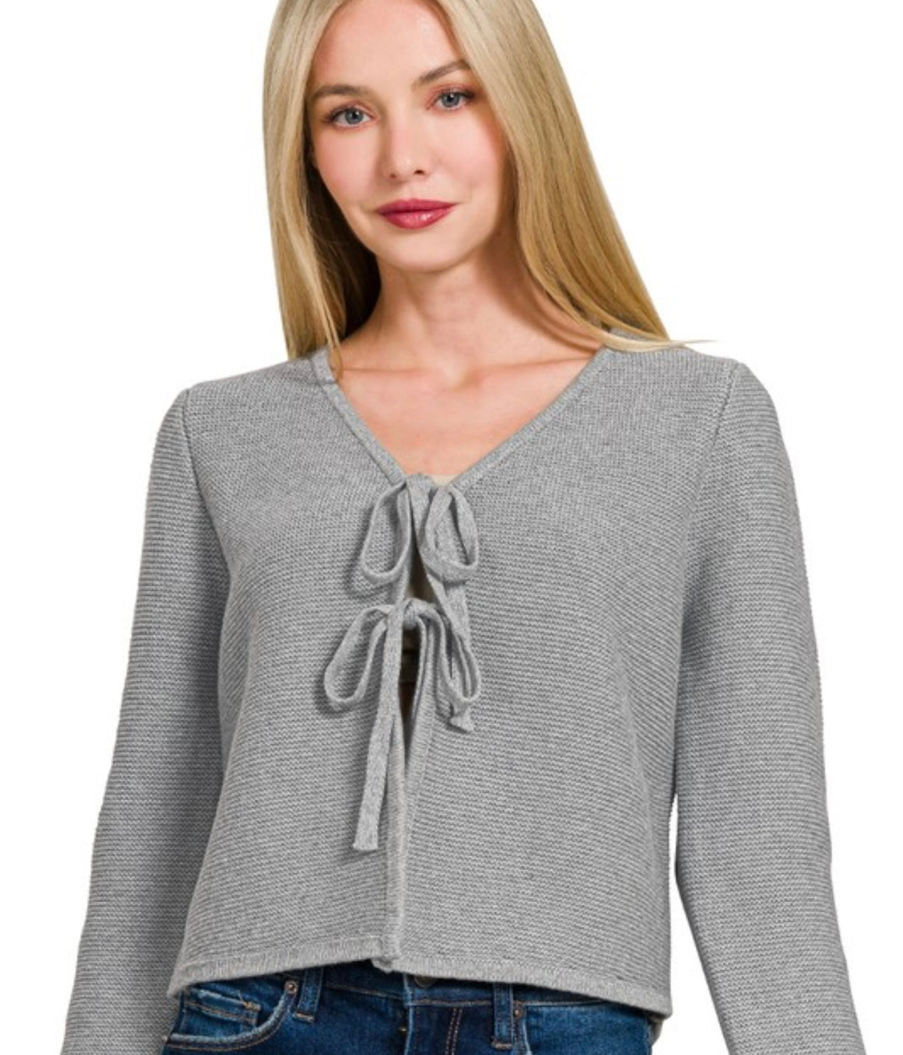 Amber-Lynn Bowtie Sweater