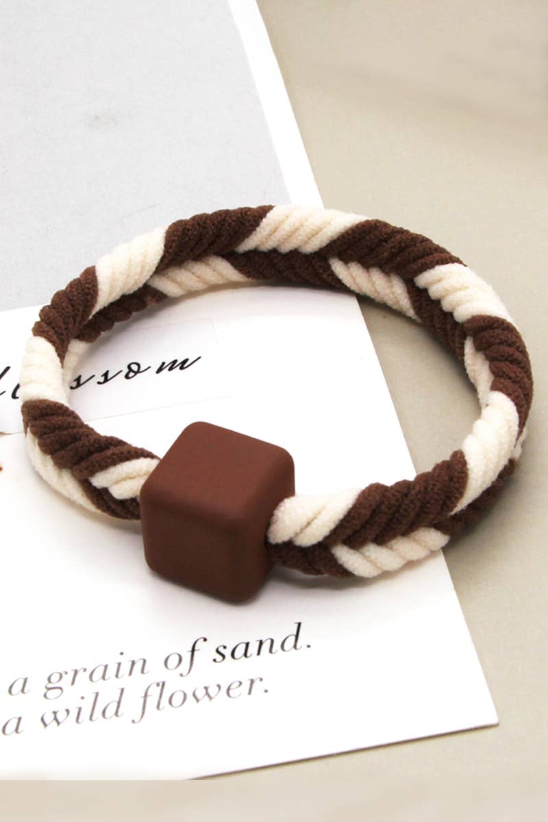Two Tone Casual Hair Tie