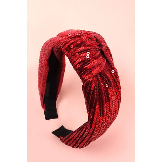 Sequin Knot Headband