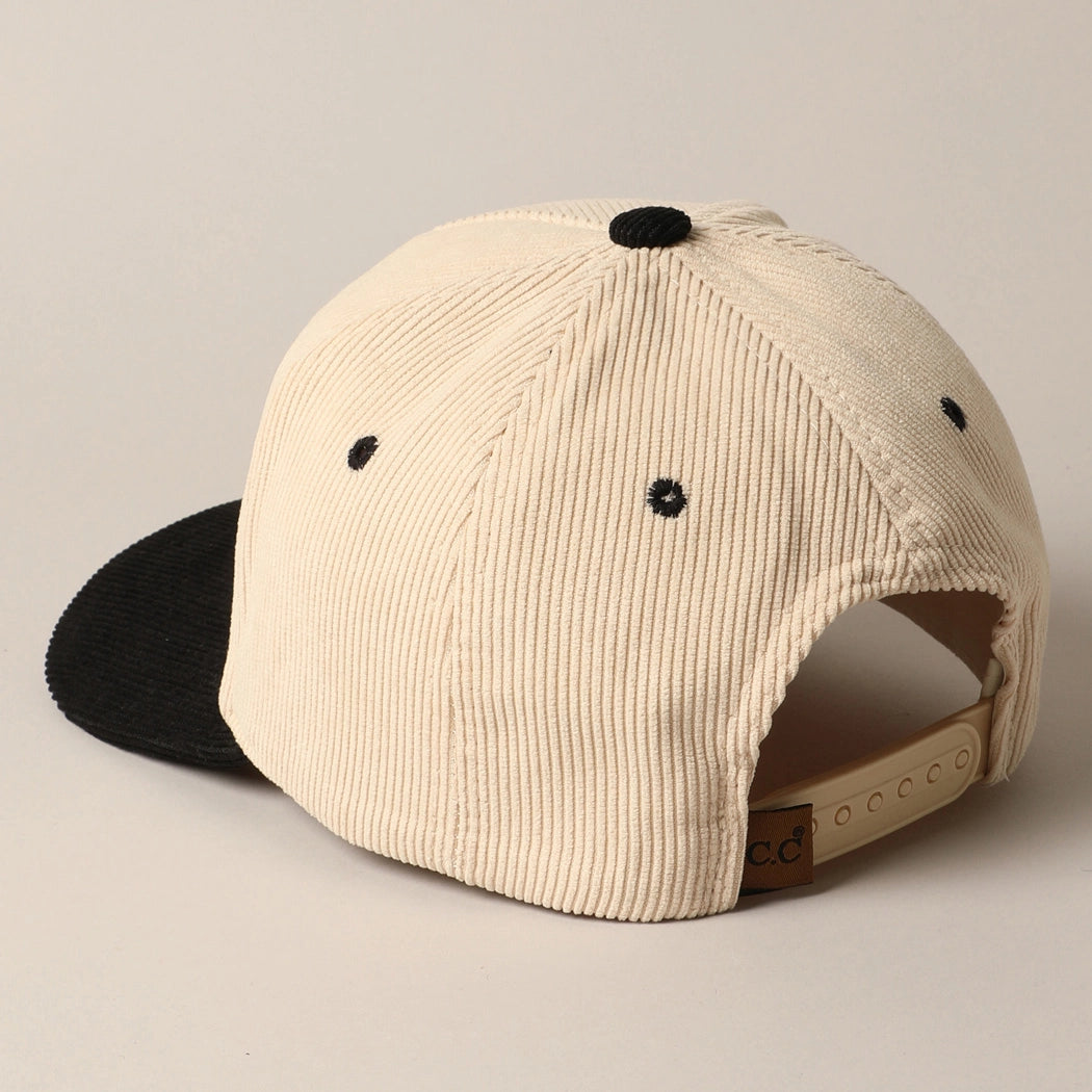 Darlin' Corduroy Trucker Baseball Cap