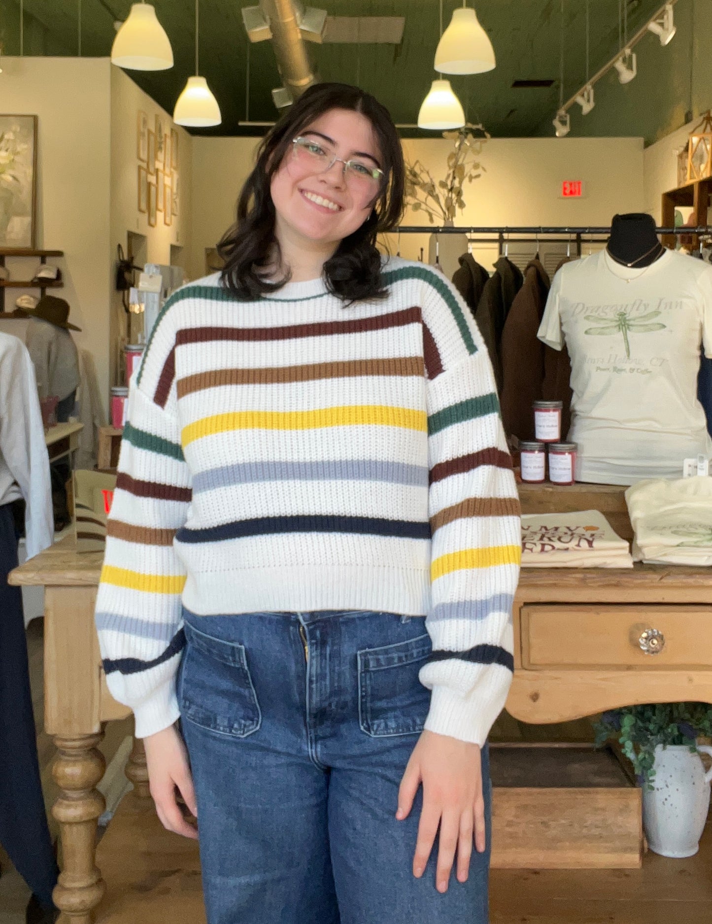 Hannah Stripped Sweater