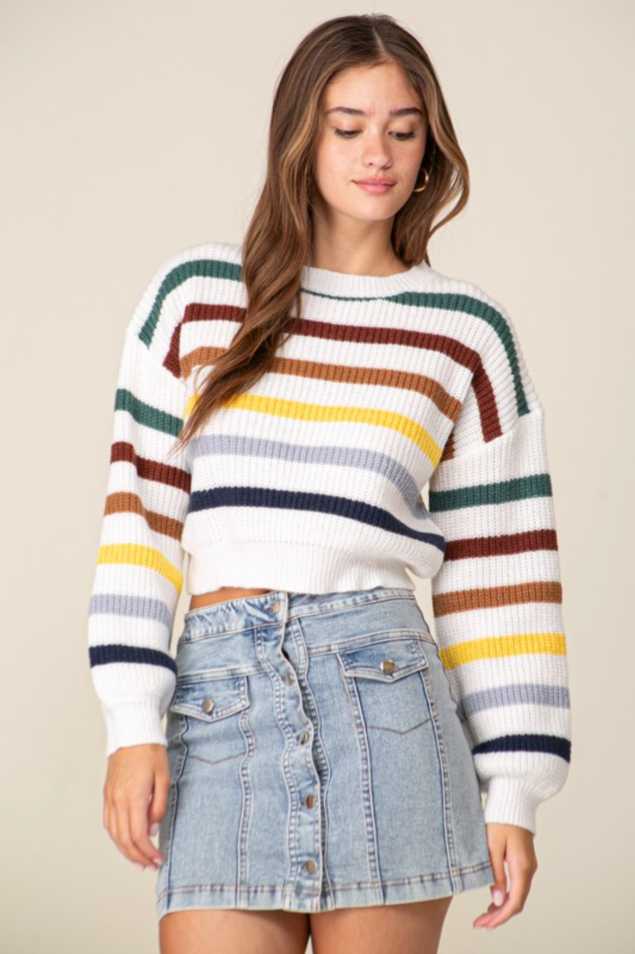 Hannah Stripped Sweater