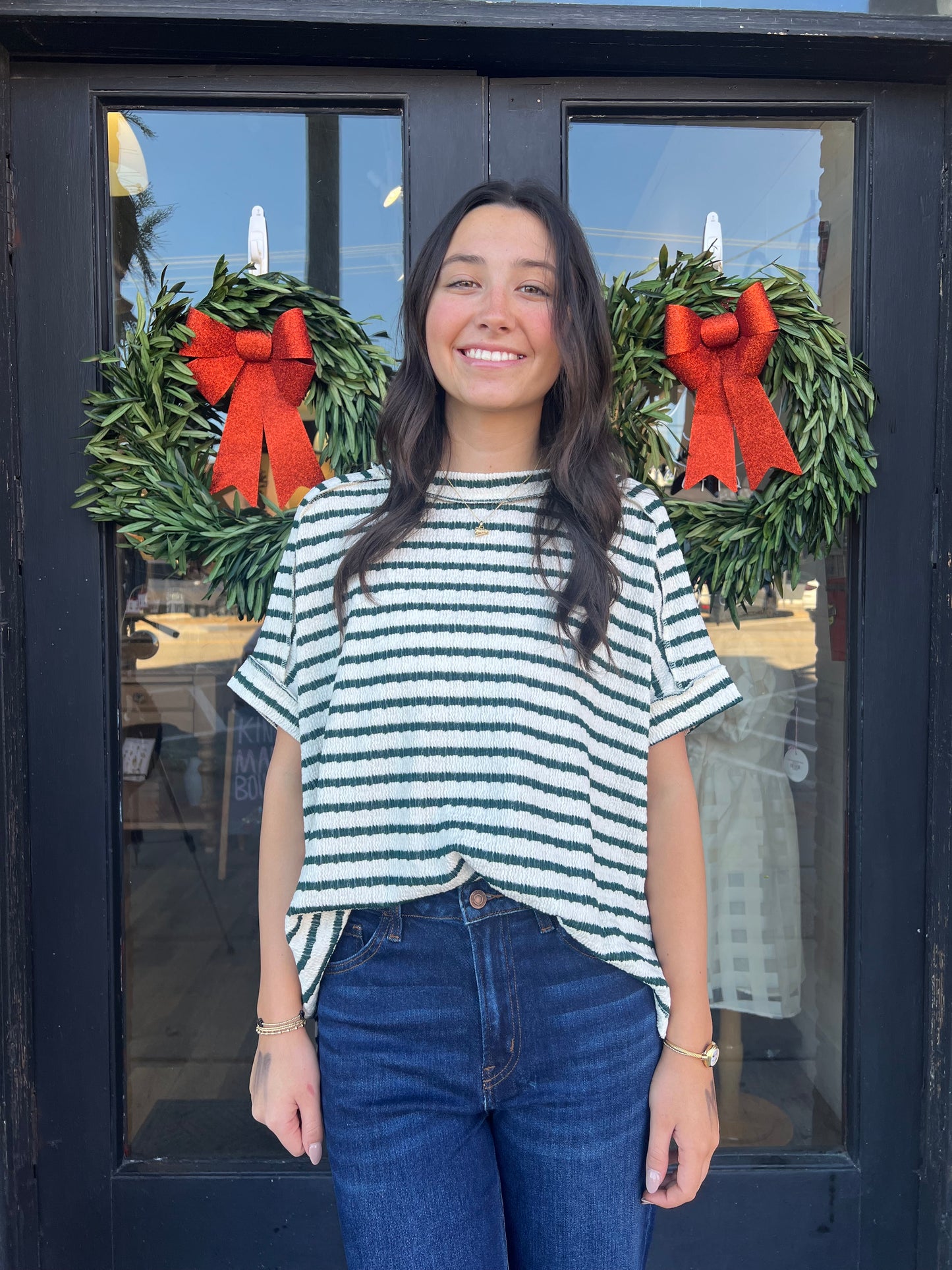 Lilith Oversized Striped Shirt