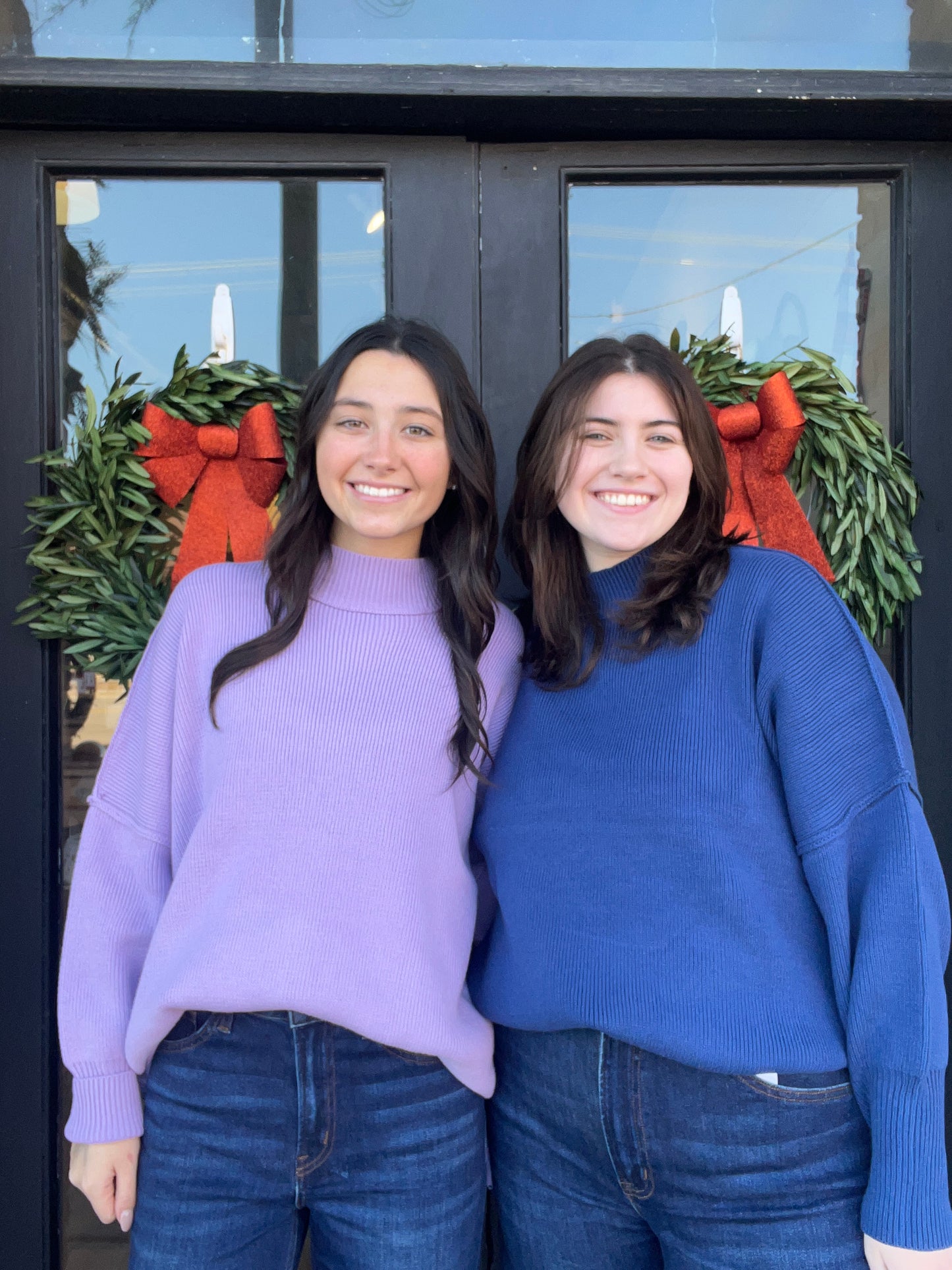 Celeste Oversized Mock Neck Sweater