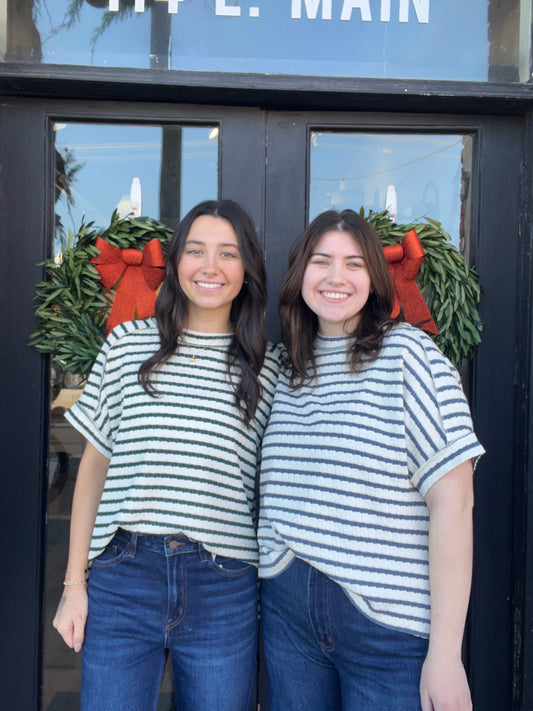 Lilith Oversized Striped Shirt